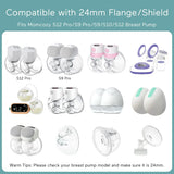 Insertos De Brida 6 Piezas De 0.827 In, Adecuados Para Momco