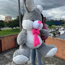 Conejo Gigante 110 Cmts +envío+moño De Regalo +perfumado