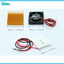 Kit Termoeléctrico Peltier Refrigeración Tec1-12706