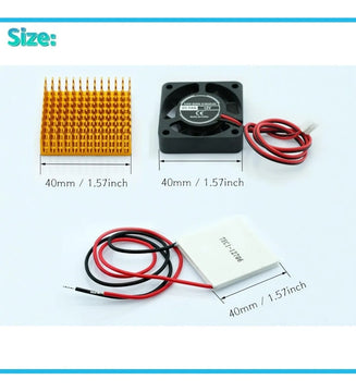 Kit Termoeléctrico Peltier Refrigeración Tec1-12706
