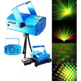 Mini Proyector De Luces Led Navideñas Fiestas Iluminación Disponible