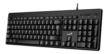 Teclado Genius QWERTY español color negro