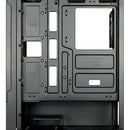 Gabinete Gamdias Talos E3 Mesh Mid Tower Rgb Vidrio Templado Color Negro