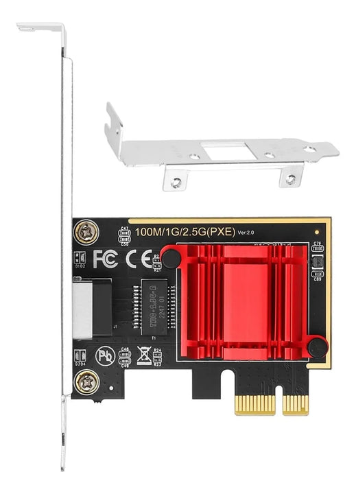 Adaptador De Red Pcie De 2,5 Gb Realtek Rtl8125b, 2500/10...