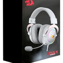 Audífonos Gamer Redragon Zeus X H510w-rgb 7.1 Virtual White Color Blanco Color De La Luz Rgb