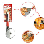 Cortador De Pizza Masas Profesional Acero Inoxidable Corta
