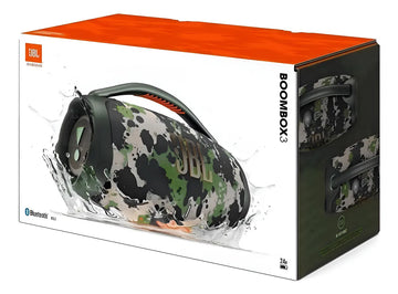 Parlante JBL Boombox 3 portátil con bluetooth waterproof squad