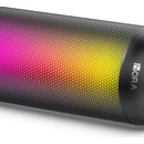 Parlante Bluetooth Portátil 1Hora BOC242 FM Bocina con Luces RGB Conectividad AUX/USB/TF Color Negro Ideal para Fiestas y Cumpleaños