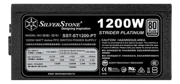 Fuente De Poder 1200w Silverstone St1200-pt 80 Plus Platinum