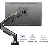 Soporte North Bayou Nb F80 De Mesa Para Tv/monitor Negro