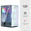 Zalman - I3 Neo - Caja De Pc De Torre Media Atx - Panel Late White