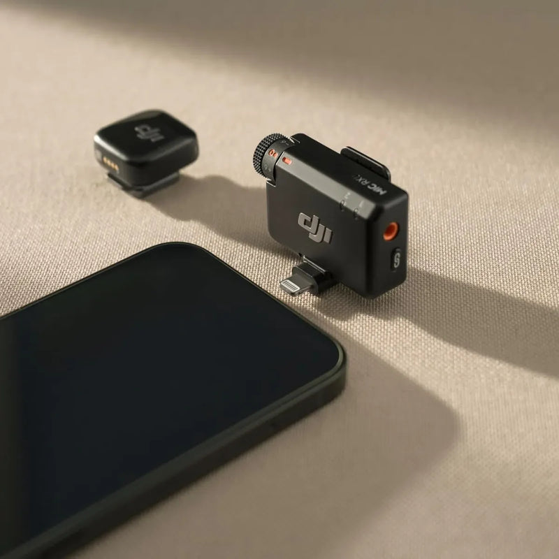 Adaptador De Teléfono Móvil Dji Mini Mic Negro