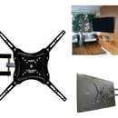 Soporte de TV LED LCD articulado de 14 a 55 pulgadas de hasta 50 kg, color negro