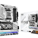 Placa base Asrock Pro Rs X870 Amd Socket Am5 Atx, color blanco