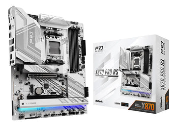 Placa base Asrock Pro Rs X870 Amd Socket Am5 Atx, color blanco