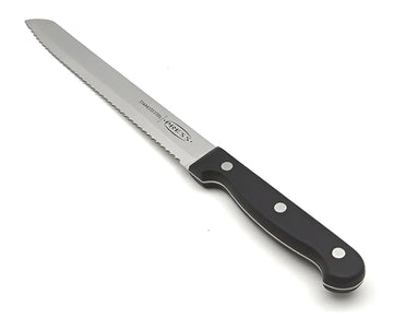 Cuchillo De Cocina Para Pan 20 Cm Press Color Negro