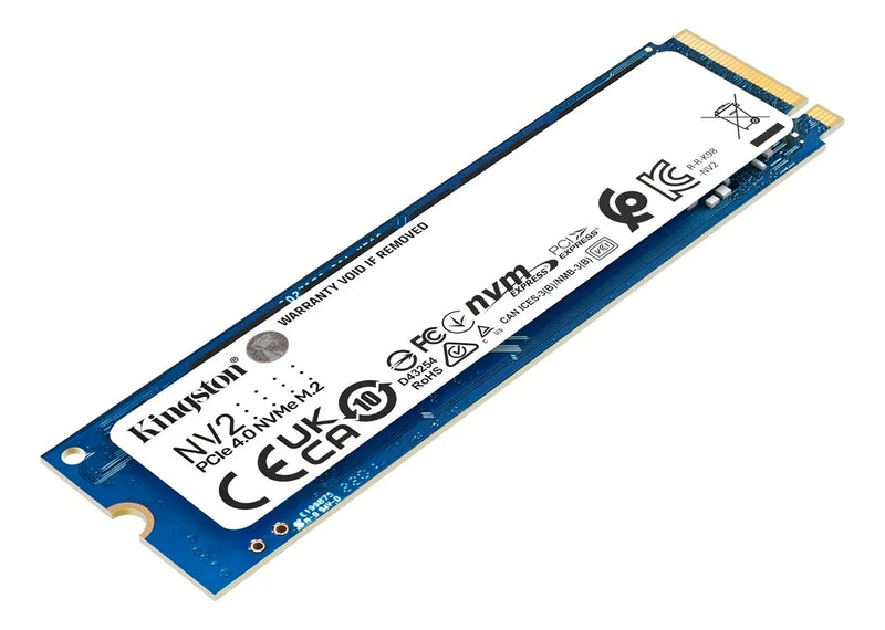 Unidad De Estado Solido Ssd M.2 500gb Kingston Nv2 Pcie 4.0 Nvme Snv2s/500g