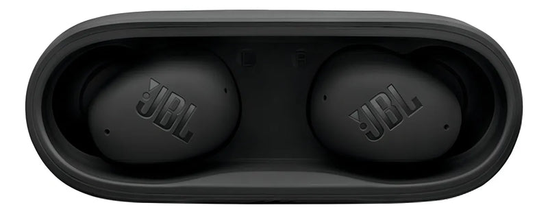 Auriculares Jbl Wave Buds 2 con cancell Ruido Colors, color negro