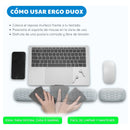 Apoya Muñecas Reposa Brazo Teclado Y Mouse Memory Foam Pad Gris No Aplica