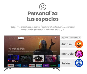 Google Tv Hyundai Smart 50 4k Comando De Voz
