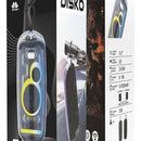 Parlante Movisun Disko 16w Potencia Tws Luz Rgb De 360° Color Negro