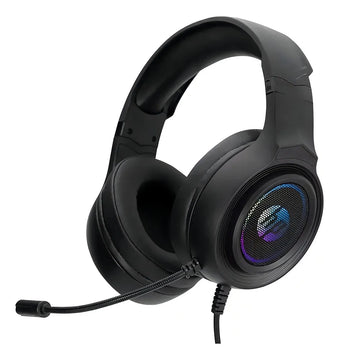 Auriculares HP Gamer DHE-8008u DHE-8008u negros con luz LED RGB