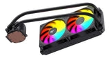 Enfriador de agua 240 mm Havit Gamenote F2001 Amd/Intel Rgb Led