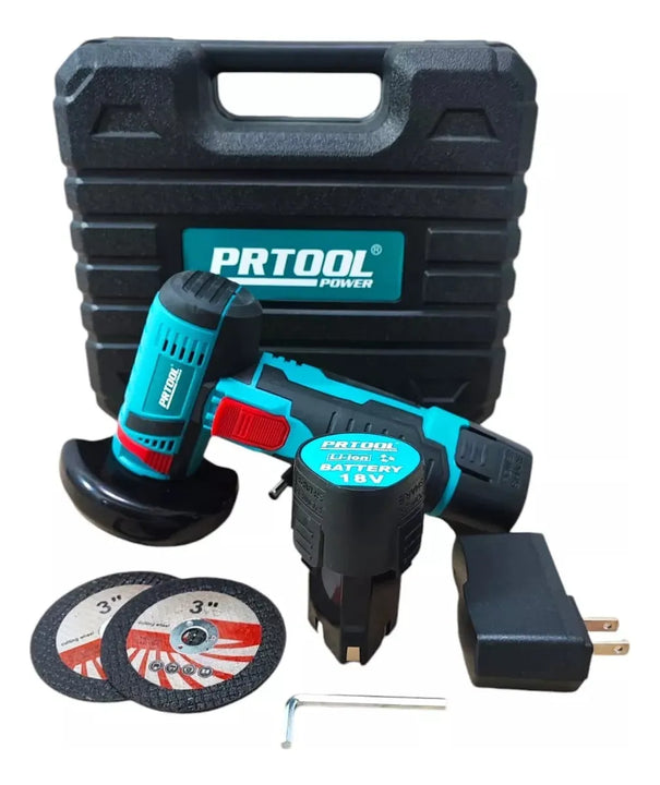 Combo Inalambrico Taladro 36v 1/2 + Minipulidora + Accesorio - Amarillo - 50-60 Hz