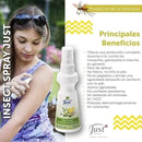 Protector Solar + Repelente Insectos Just