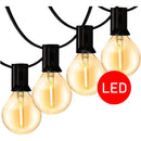 Guirnalda Extensión Luces Led Exterior 7,6m 25 Bombillos Amarillo