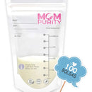 Bolsas Almacenamiento Leche Materna 100 Unidades Mom Purity