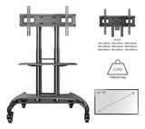 Base Soporte Tv A Piso Ruedas Para 32 -75 Movible