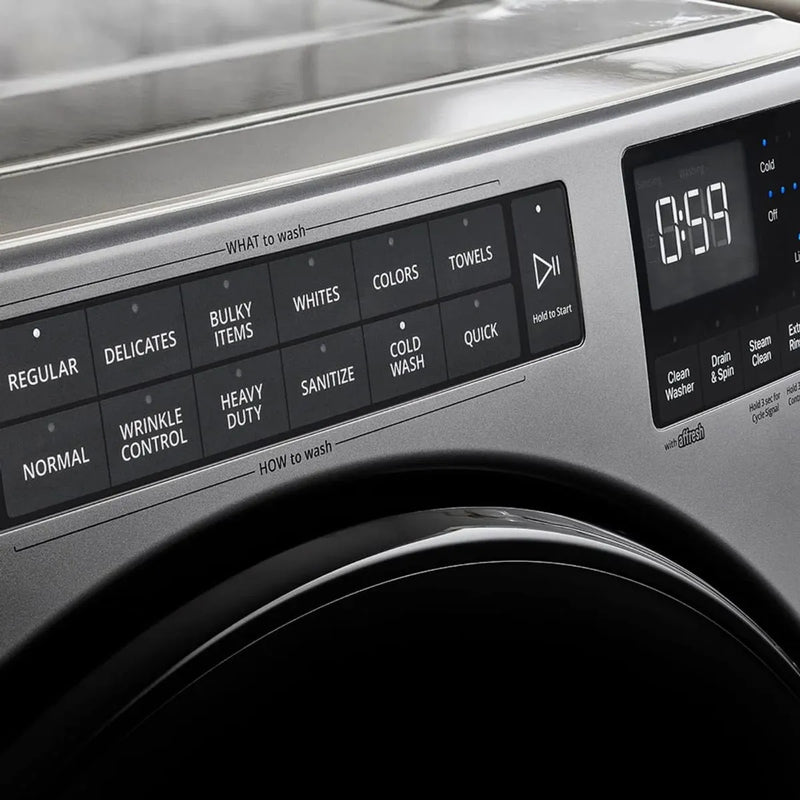 Lavadora Whirlpool Carga Frontal 21kg Xpert Inverter Gris