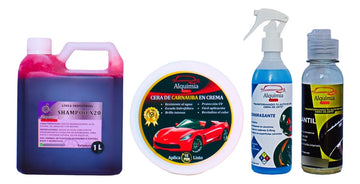 Combo Plus + De Lavado Para Carros Y Motos