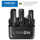 Microfono Inalambrico Lavalier Solapa Linkon + Estuche Carga