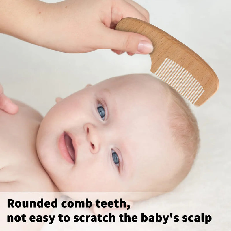 Cepillos De Madera Suaves Para Bebes