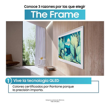 Tv Samsung Frame 55 Qled + Parlante Smart Music + Marco