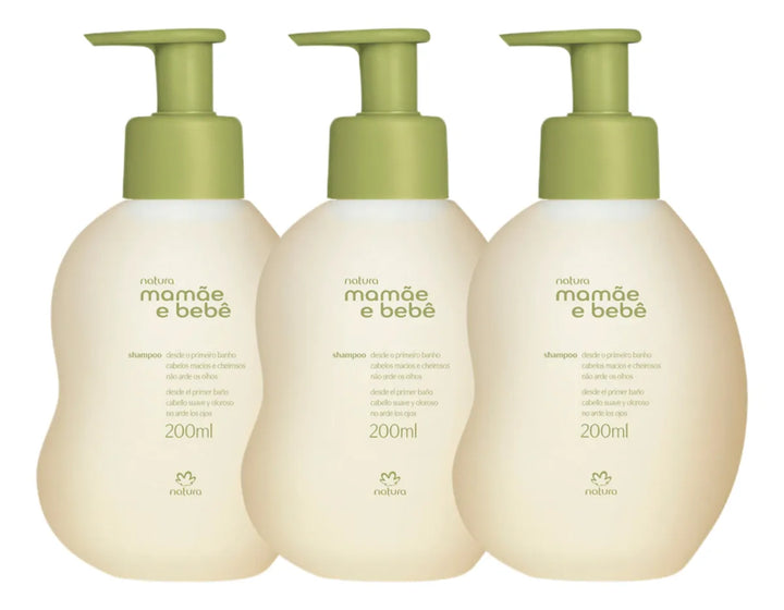 3 Shampoo Mama Y Bebe Natura -
