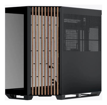 Gabinete Gamer Apnx V1 Negro Wood Maxima Calidad Alta Gama