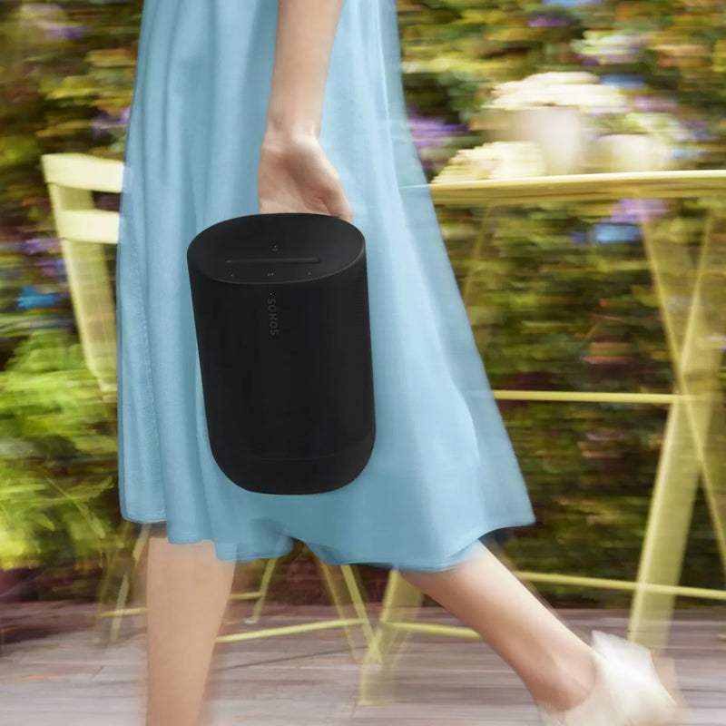 Sonos Move 2 Parlante Portátil Con Sonido Estéreo Wifi Y Bt Negro