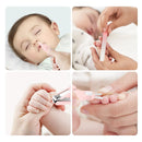 Doogaxoo Cortaunas Para Bebe, Kit De Unas Seguro 4 En 1 Con