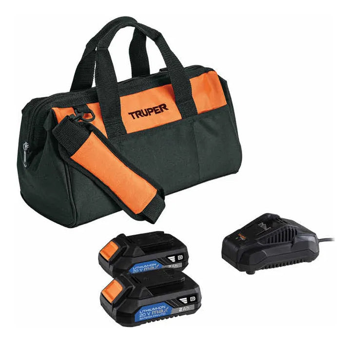 Taladro Percutor Inalámbrico Truper 101453 - Gris Oscuro - 60