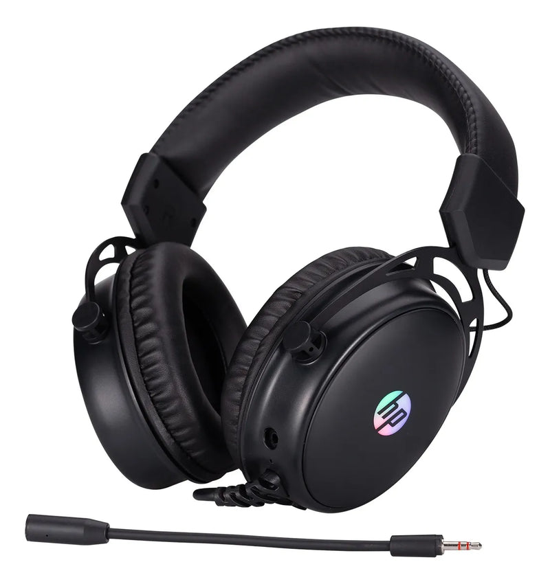 Audifonos Hp Auriculares Diadema Microfono Dhe-8005n On Ear Negro
