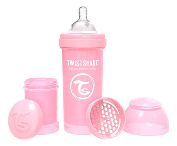 Biberon Anti-colic Twistshake Rosado 8oz Rosa