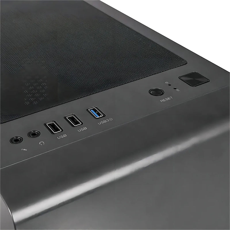 Gabinete para computadora de escritorio Thermaltake S100 CA-1Q9-00S1WN-00 CA-1Q9-00S1WN-00 negro