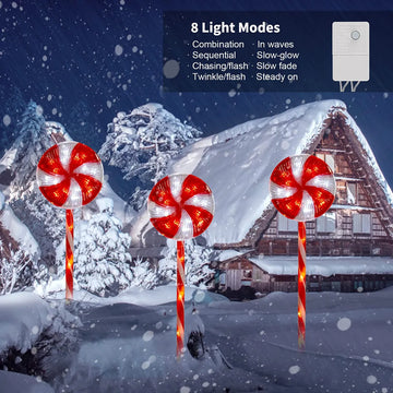 Luces Navidenas Exteriores Con 120 Led Y 8 Efectos Dinamicos