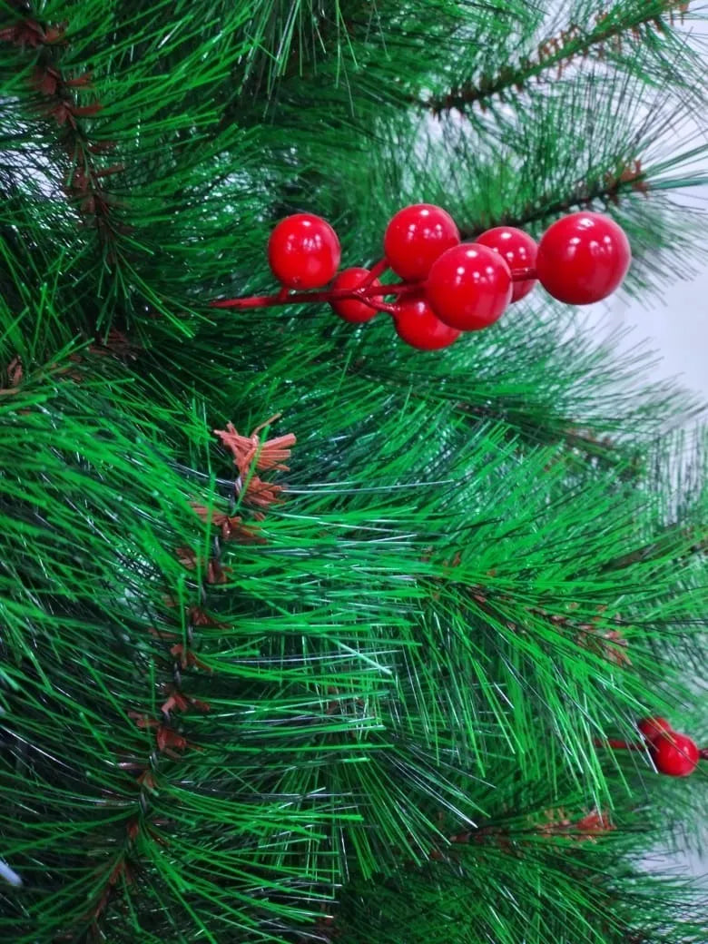 Árbol De Navidad Pino Tibet Con Cherry De 180cm Verde
