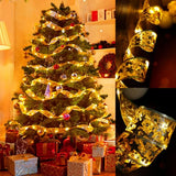 Luces De Cinta Navideña 32ft 100 Led Árbol Navidad Decoració