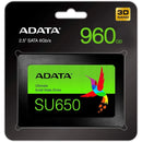 Disco sólido interno Adata Ultimate SU650 ASU650SS-960GT-R 960GB negro