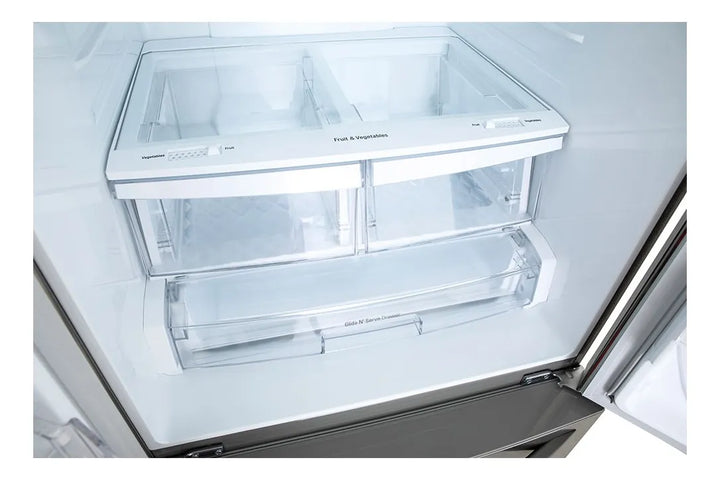 Nevecón Lg French Door 618 Lt Linear Inverter Ice Maker Ps3 Plateado